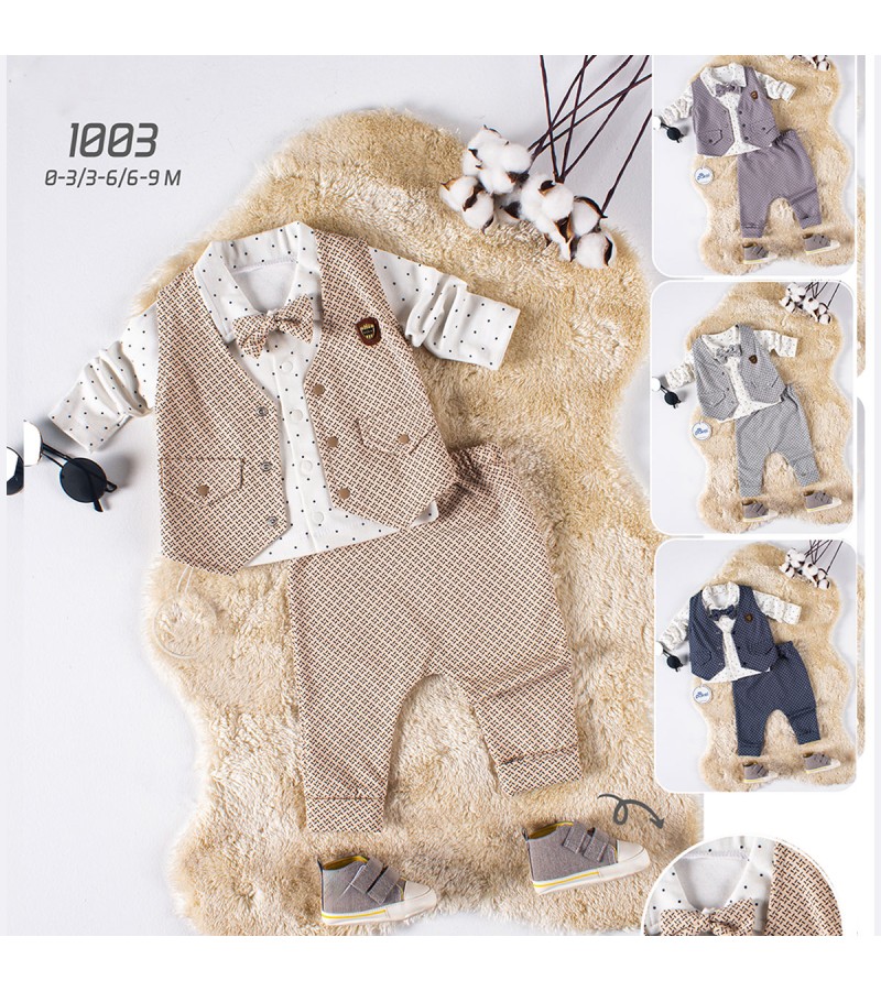 ERKEK CEPLİ YELEK 3LÜ TAKIM