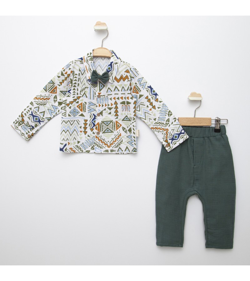 ERKEK  DESENLİ MÜSLİN TAKIM