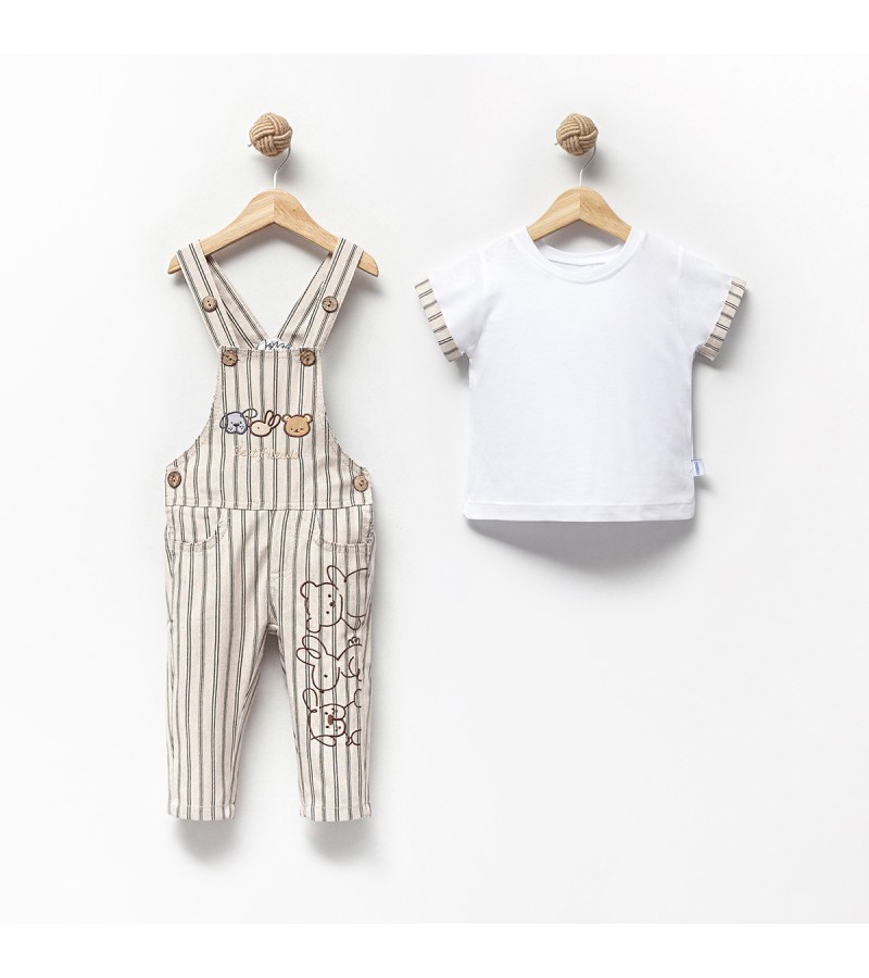 ERKEK KETEN SALOPET TSHIRT TKM