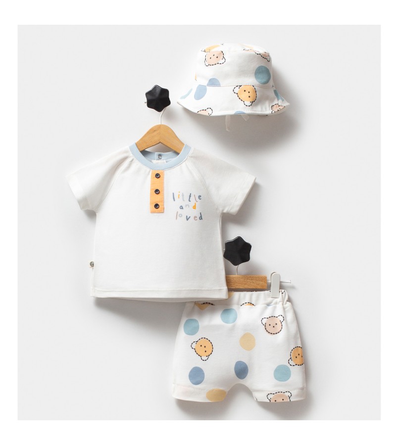 ERKEK ŞAPKALI ŞORTLU TAKIM