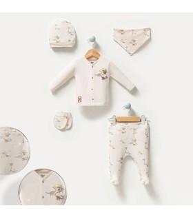 UNISEX DİNO DESEN 5Lİ SET