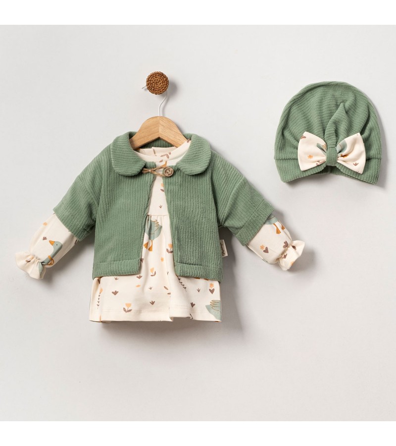 KIZ CEKETLİ KUĞULU TAKIM