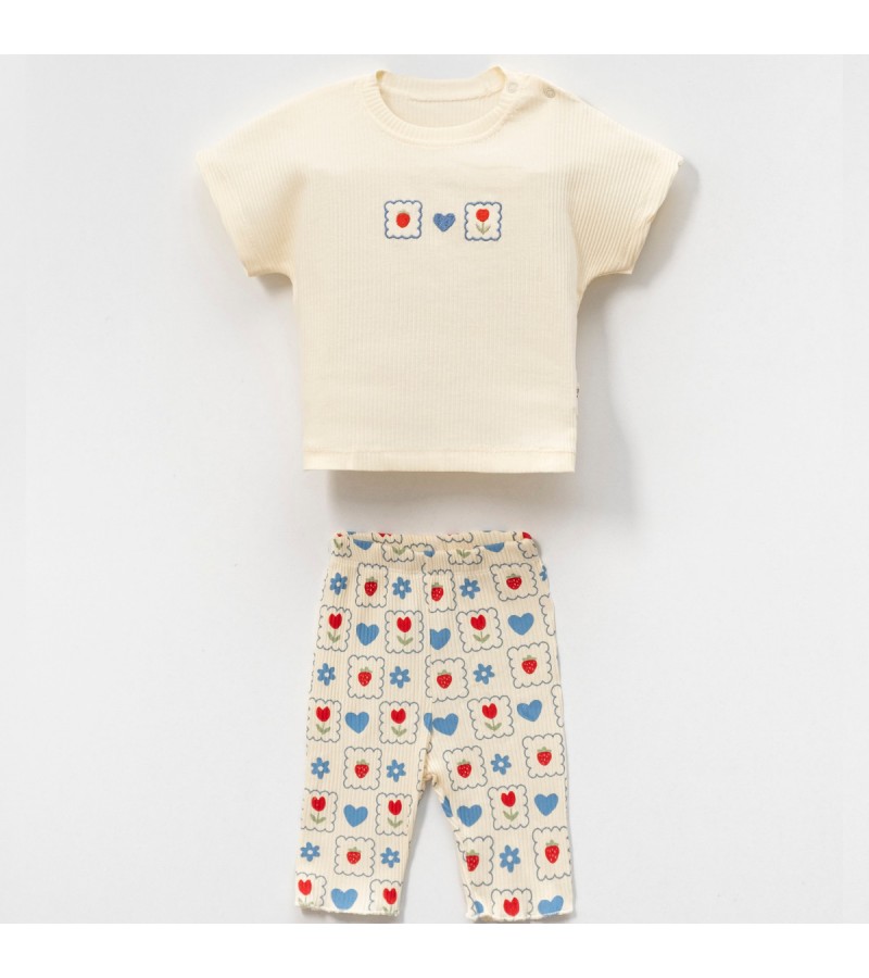 KIZ KALP DAMA NAKIŞ 2Lİ TAKIM