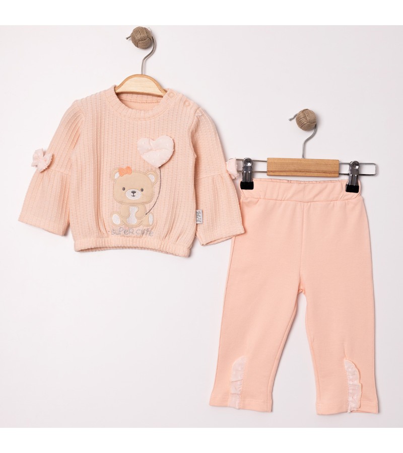 KIZ KALPLİ AYI 2Lİ TAKIM