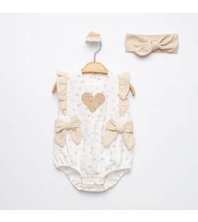 KIZ KANAVİÇE BANDANALI BODY