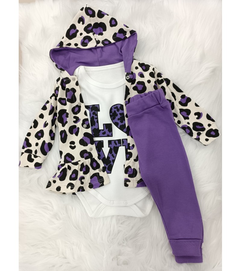 LOVE LEOPARLI FIRFIRLI 3LÜ TAKIM