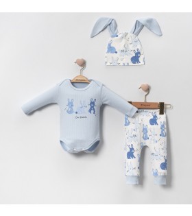 UNISEX TAVŞAN KARDEŞ 3LÜ TAKIM