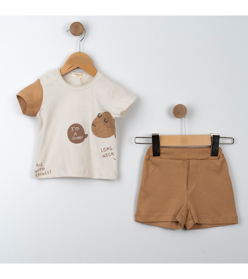 ERKEK DİNO ŞORTLU TAKIM
