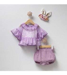 PINK QUEEN 3'LÜ KIZ TAKIM 9-12-18-24 AY