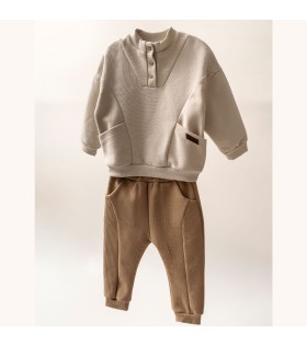 UNISEX YAN CEPLİ TAKIM